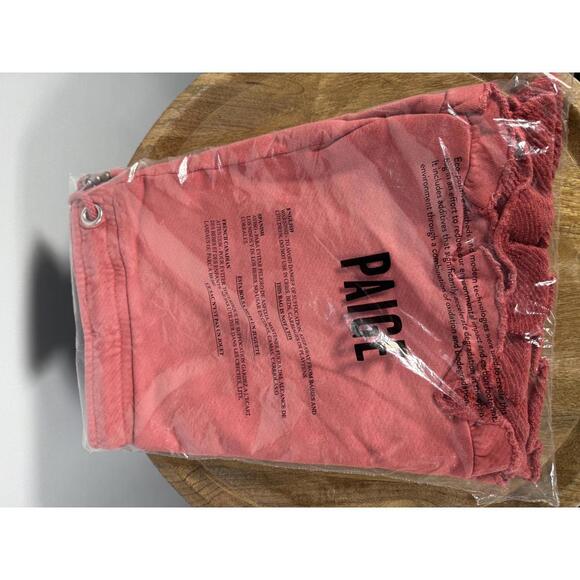 NWT Revolve Paige Amandine Shorts Faded Watermelon L - Picture 4 of 5